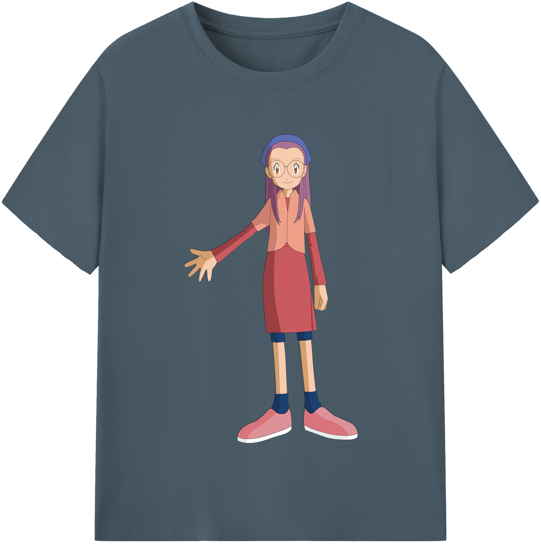 （画像用） Digimon デジタルモンスター/デジモン 綿100％半袖Tシャツ（フロントプリント）